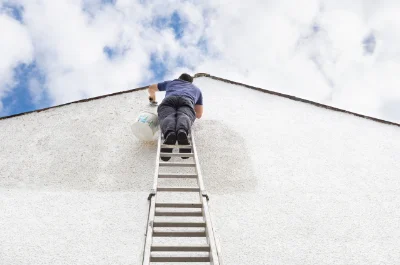 Peinture extérieure à Morgny — façades et ravalement